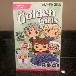 The Golden Girls Funko’s Sealed Cereal W/ Rose Pop